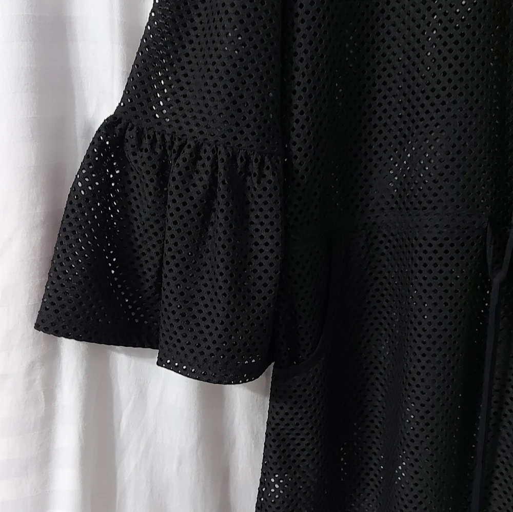Calvin klein coverups size Large/XLarge Long sleeves color black - Picture 8 of 16